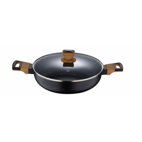 Фото - Сотейник Bergner Earth black 28 см (BG-32038-BK)