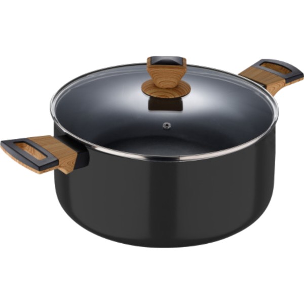 Фото - Каструля Bergner Earth black 4.3 л (BG-32036-BK)