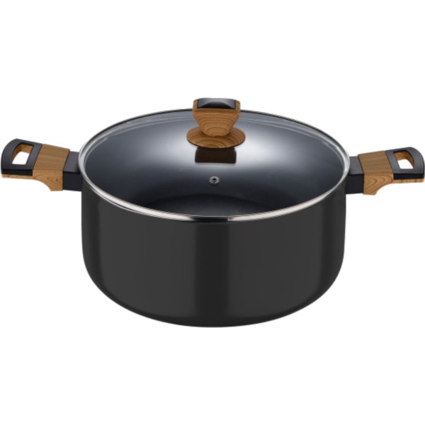 Фото - Каструля Bergner Earth black 4.3 л (BG-32036-BK)