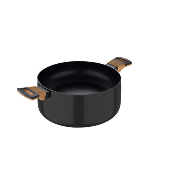 Фото - Каструля Bergner Earth black 4.3 л (BG-32036-BK)