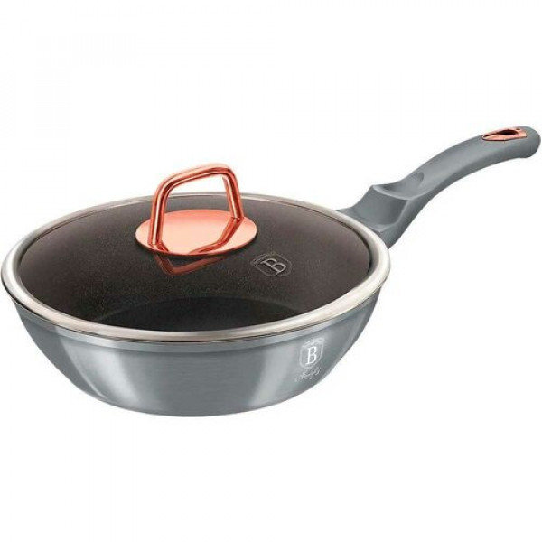 Фото - Сковорода універсальна BerlingerHaus 24 см 2.3 л (BH 6003) Фото - Сковорода універсальна BerlingerHaus 24 см 2.3 л (BH 6003)