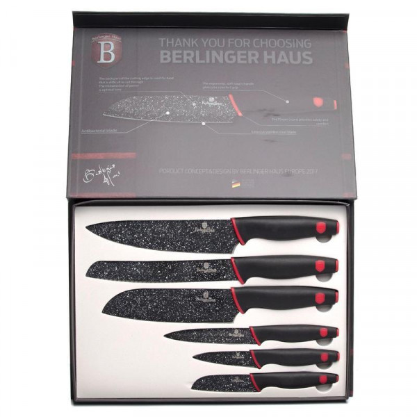 Фото - Набор ножей BerlingerHaus 6пр. (BH 2114)