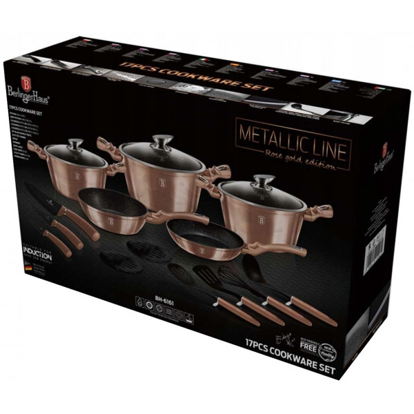 Фото - Набір посуду BerlingerHaus 17 пр. (BH 6161)