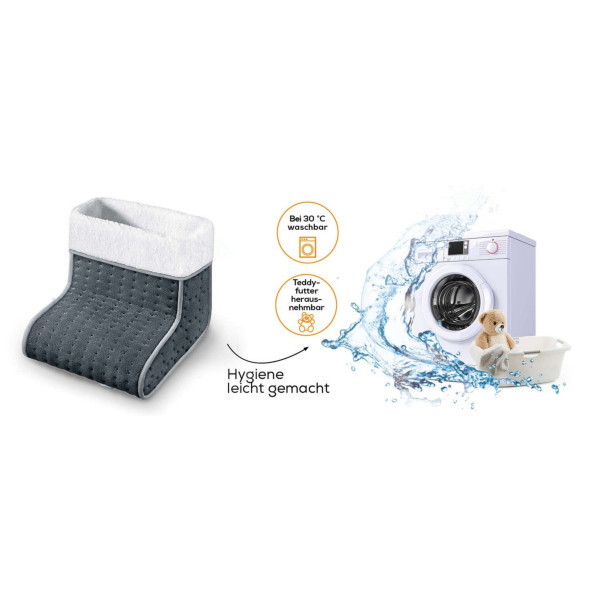 Фото - Електрогрілка для ніг Beurer FW 20 Grey