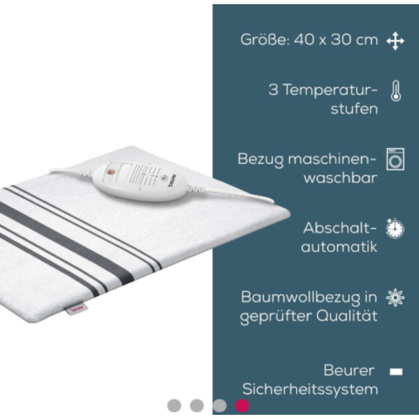 Фото - Електрогрілка Beurer HK 25 White-Grey