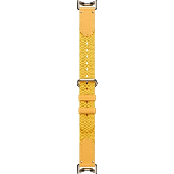 Фото - Ремінець для фітнес-браслету Xiaomi Smart Band 8 Braided Strap Yellow (BHR7305GL)