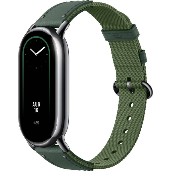 Фото - Ремінець для фітнес-браслету Xiaomi Smart Band 8 Braided Strap Green (BHR7306GL)