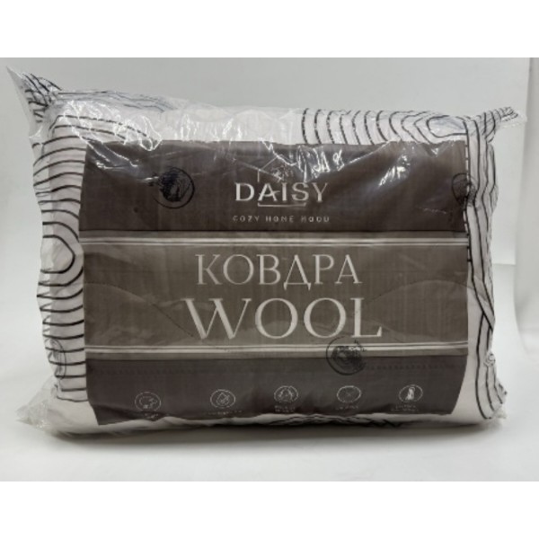Фото - Одеяло зимнее двуспальное Biltex Wool 170х205