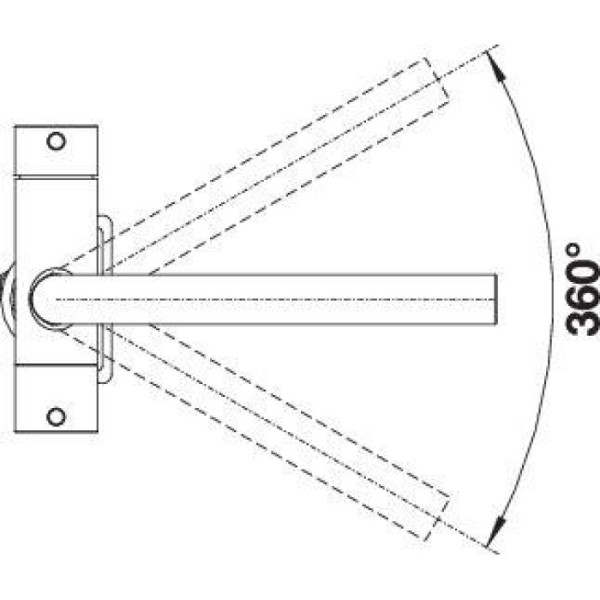 Фото - Кухонний змішувач Blanco 523129 FONTAS ІІ НЕРЖ СТАЛЬ