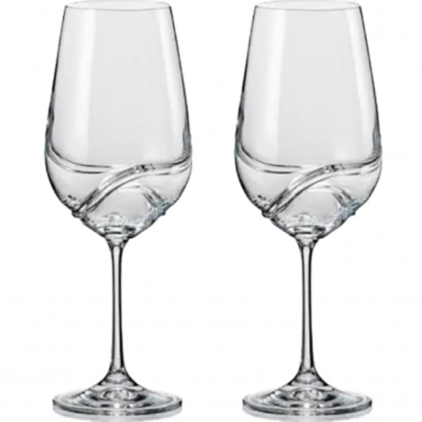 Фото - Набір келихів Bohemia Turbulence 350 мл 2 шт. (b40774)