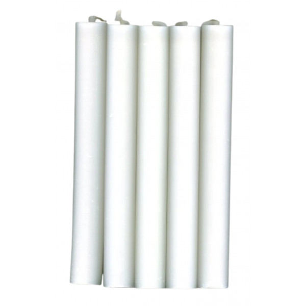Фото - Свічка столова Bolsius 180/22 5шт Білі (234562) Фото - Свічка столова Bolsius 180/22 5шт Білі (234562)