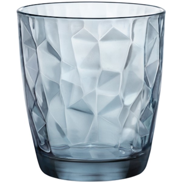 Фото - Набір склянок Bormioli Rocco DIAMOND OCEAN BLUE 305 мл 6 шт. (350220M)