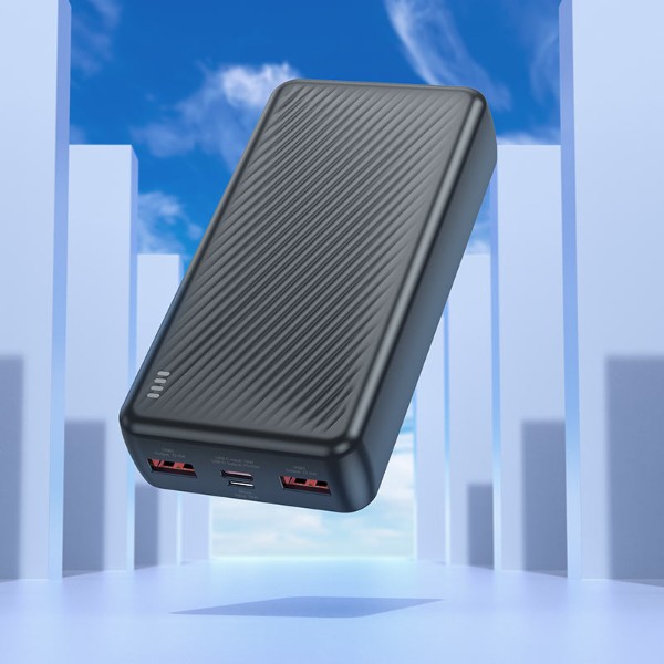 Фото - Батарея мобильная BOROFONE BJ56A Graceful 22.5W+PD20W 20000mAh Black (6941991111822)
