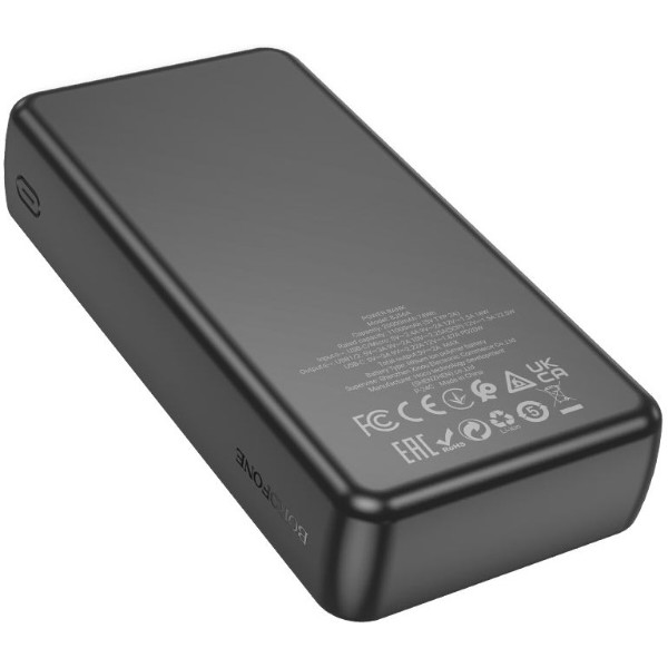 Фото - Батарея мобильная BOROFONE BJ56A Graceful 22.5W+PD20W 20000mAh Black (6941991111822)