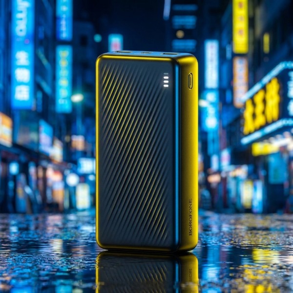 Фото - Батарея мобильная BOROFONE BJ56A Graceful 22.5W+PD20W 20000mAh Black (6941991111822)