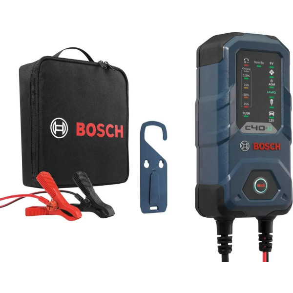 Фото - Пускозарядное устройство Bosch C40-LI 6/12В (0189921040) Фото - Пускозарядное устройство Bosch C40-LI 6/12В (0189921040)