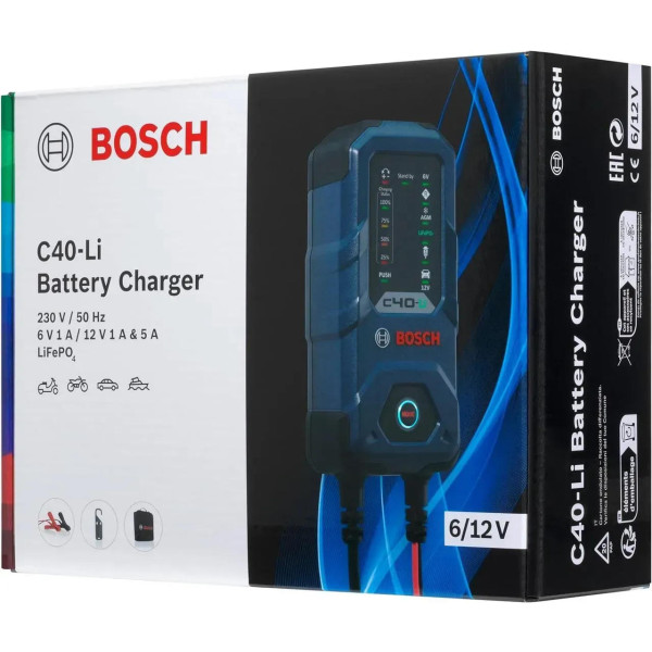 Фото - Пускозарядное устройство Bosch C40-LI 6/12В (0189921040)