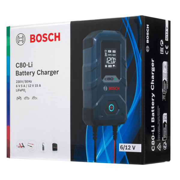 Фото - Пускозарядное устройство Bosch C80-LI 6/12В (0189921080)