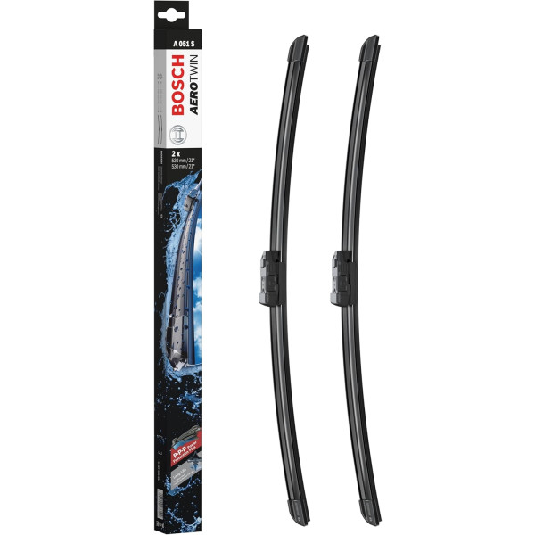 Фото - Щетка стеклоочистителя Bosch Aerotwin бескаркасный комплект 530/530мм (3 397 009 051)