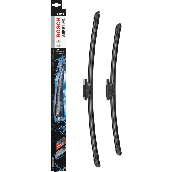 Фото - Щетка стеклоочистителя Bosch Aerotwin бескаркасный комплект 550/475мм (3 397 014 173)