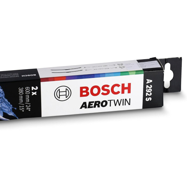 Фото - Щетка стеклоочистителя Bosch Aerotwin бескаркасный комплект 600/380мм (3 397 007 292)