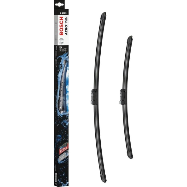 Фото - Щітка склоочисника Bosch Aerotwin безкаркасний комплект 650/475мм (3 397 007 309)