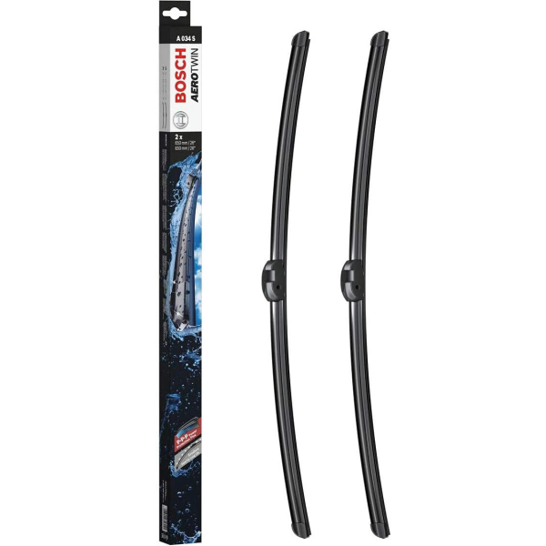 Фото - Щітка склоочисника Bosch Aerotwin безкаркасний комплект 650/650мм (3 397 009 034)