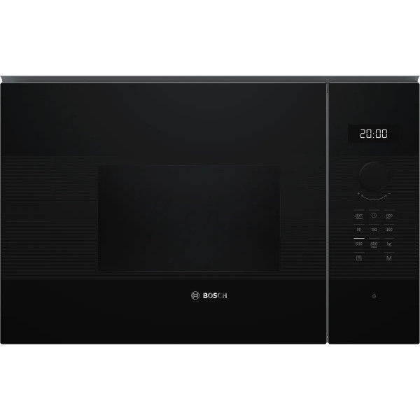 Фото - Комплект техніки Bosch Духова шафа + Мікрохвильова піч вбудована Bosch HUA736EA0T + BFL524MB2