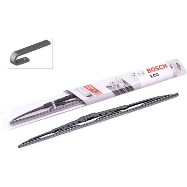 Фото - Щетка стеклоочистителя Bosch Eco каркасный 550мм под крючок (3 397 004 672)