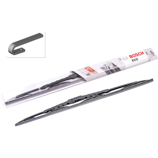 Фото - Щетка стеклоочистителя Bosch Eco каркасный 600мм под крючок (3 397 004 673)