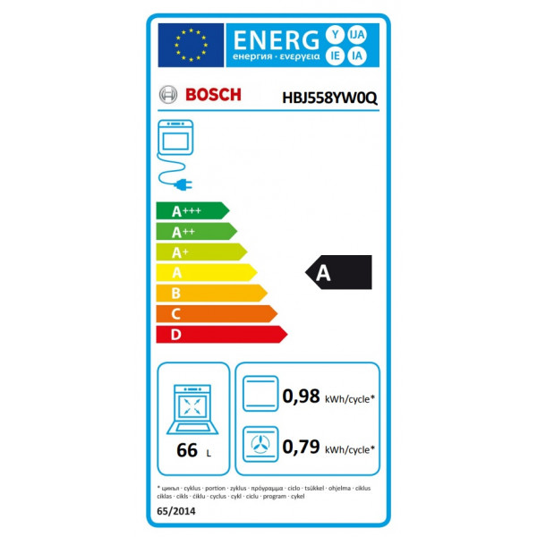 Фото - Духовой шкаф Bosch HBJ558YW0Q
