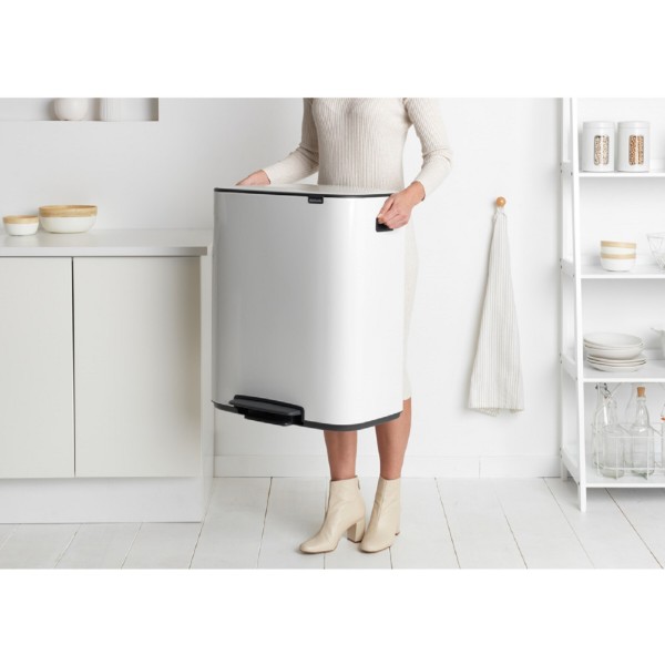 Фото - Бак для сміття з педаллю Brabantia Bo 60 л 211300