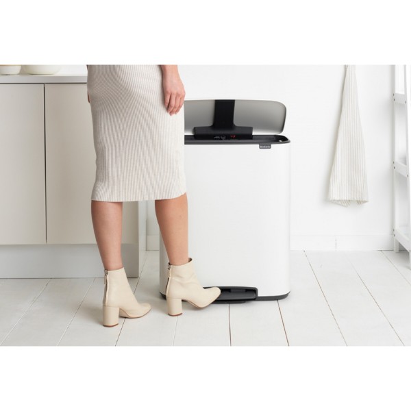 Фото - Бак для сміття з педаллю Brabantia Bo 60 л 211300