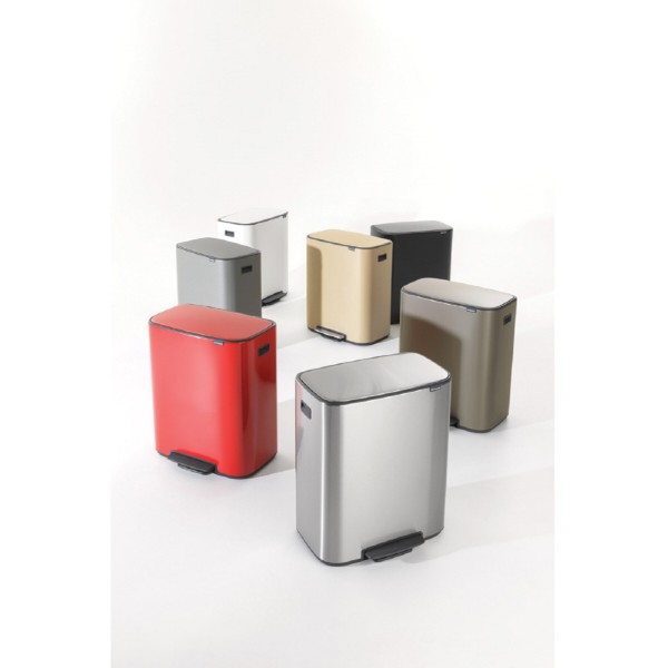 Фото - Бак для сміття з педаллю Brabantia Bo 60 л 211300