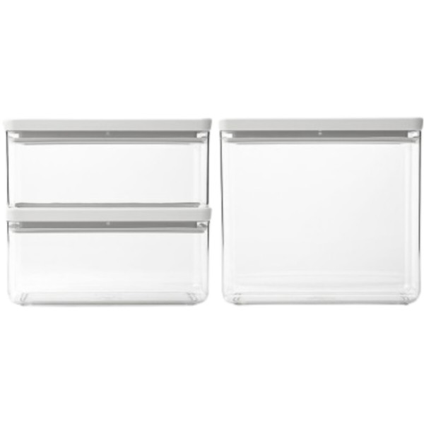 Фото - Набор емкостей для сыпучих Brabantia 2х1,5 л + 1х3,5 л (230806)