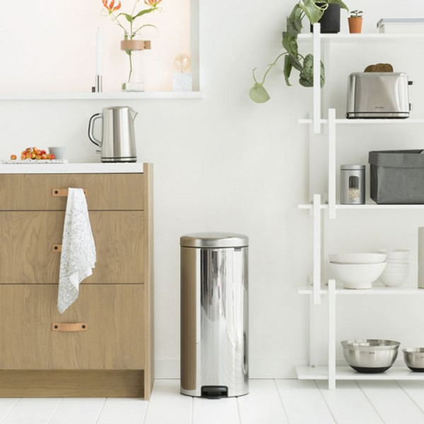 Фото - Бак для сміття з педаллю Brabantia 30 л 114 366