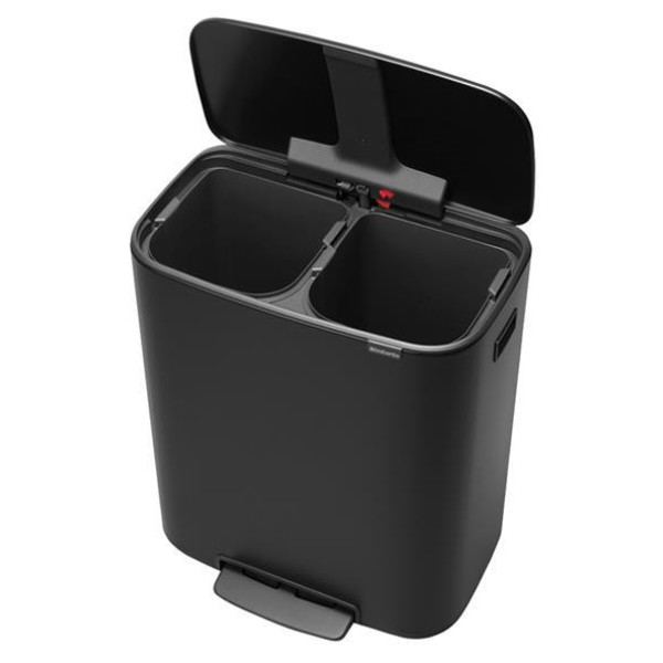 Фото - Бак для сміття з педаллю Brabantia Bo PedalL Bin 2х30 л 211508