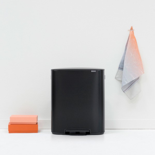 Фото - Бак для сміття з педаллю Brabantia Bo PedalL Bin 2х30 л 211508