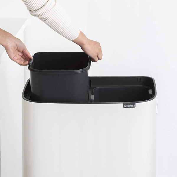 Фото - Бак для сміття Brabantia Bo Touch Bin Hi 2х30 л 130601