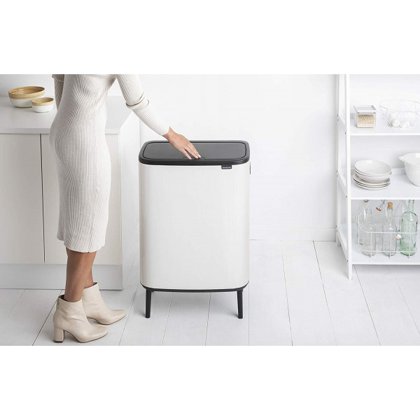 Фото - Бак для сміття Brabantia Bo Touch Bin Hi 2х30 л 130601