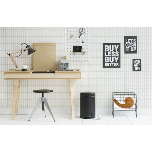 Фото - Бак для сміття з педаллю Brabantia Pedal Bin 5 л 112928