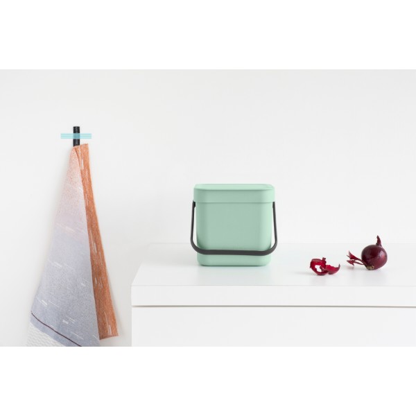 Фото - Настольный контейнер для мусора Brabantia Sort&Go 3 л 211683