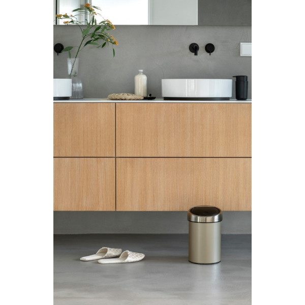 Фото - Бак для сміття Brabantia Touch Bin 3 л 304668