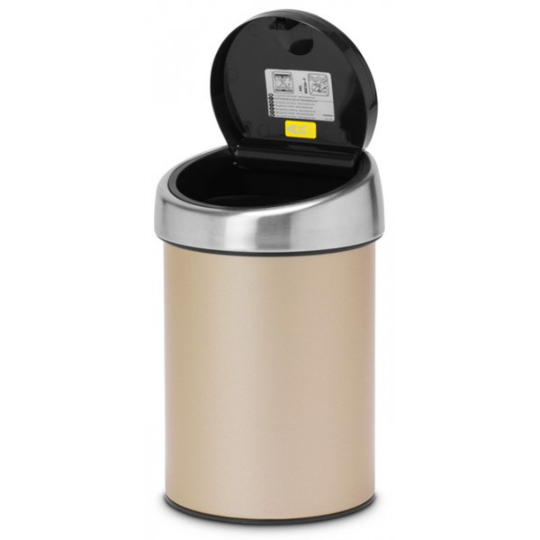 Фото - Бак для сміття Brabantia Touch Bin 3 л 304668