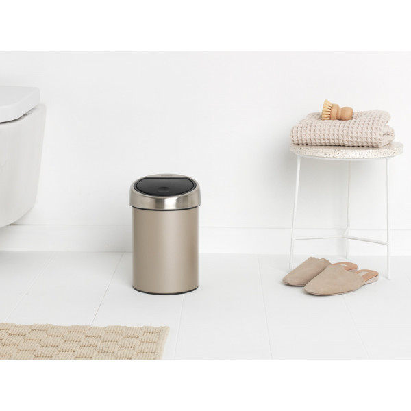 Фото - Бак для сміття Brabantia Touch Bin 3 л 304668