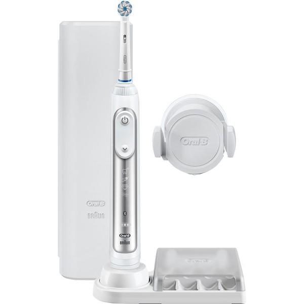 Фото - Зубна щітка електрична Oral-B Braun Genius 8000 Silver