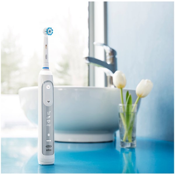 Фото - Зубна щітка електрична Oral-B Braun Genius 8000 Silver
