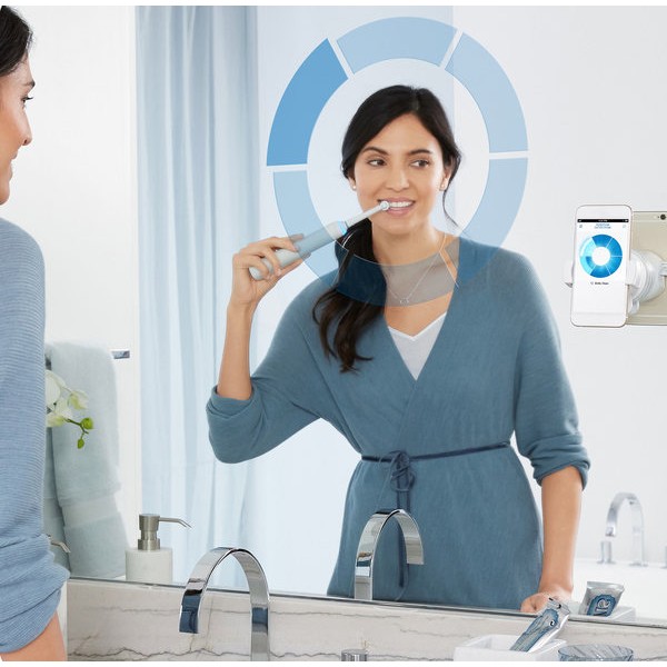 Фото - Зубна щітка електрична Oral-B Braun Genius 8000 Silver