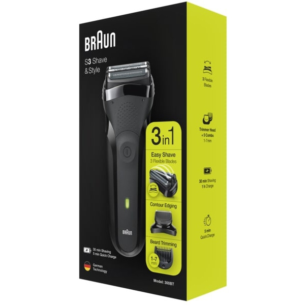 Фото - Бритва Braun Series 3 300BT Black