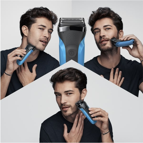 Фото - Бритва Braun Series 3 310BT Black/Blue